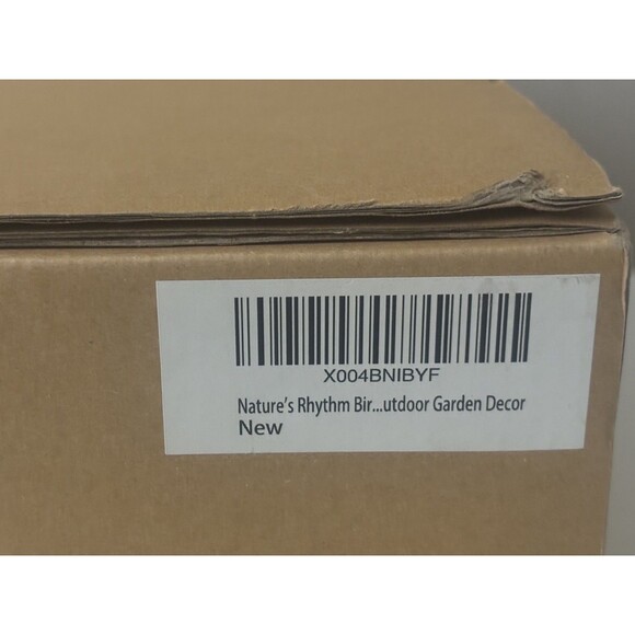 NEW Nature’s Rhythm Smart Bird Bath Feeder Video Recorder AI Bird Identification - Picture 12 of 16